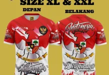 Penjualan Baju Kemerdekaan Saumlaki Kalah Saing Pesta Bola