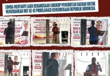 Kiprah Pimpinan OPD Berdendang Tenun Tanimbar Gelorakan HUT RI ke 81