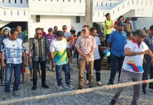Ketua DPRD KKT Apresiasi Lomba Tarik Tambang Lintas OPD Meriahkan HUT RI ke-81