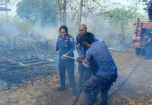 Regu Satu Pemadam Tanimbar Berhasil Padamkan Sijago Merah Tiga Kali dalam Sehari