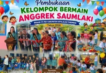 Bunda PAUD Tanimbar Resmikan Kelompok Bermain (KB) Anggrek Saumlaki