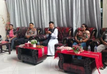 Umat Stasi Kristus Raja Tumbur Sambut Kedatangan Bruder Pius Laware SYP