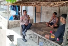 Bhabinkamtibmas Alusi Kelaan Gencarkan Sambang dan Edukasi Warga