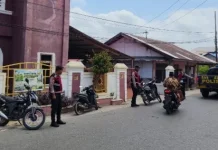 Sat Samapta Polres Kepulauan Tanimbar Amankan Sholat Jumat