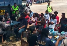 Sat Lantas Polres Kepulauan Tanimbar Gelar Bakkes