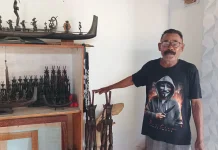 Pesona Patung Kayu Warisan Leluhur Desa Tumbur Tetap Lestari hingga saat Ini