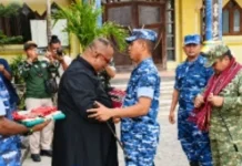 Refleksi Keharmonisan TNI dan RD Ponsianus Ongirwalu di Tanah Tanimbar
