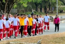 Polres Kepulauan Tanimbar Gelar Olahraga Bersama
