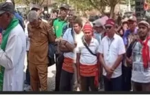 Masyarakat Kecamatan Wertamtrian Sampaikan Aspirasi Damai