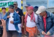 Masa Amati Tumpukan Kayu di Area Penampungan HPH