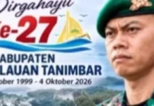 Danyonif 734/SNS Harapkan Semangat Persatuan di Kepulauan Tanimbar