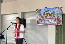 Dari Pasar untuk Tanimbar Intip Keseruan Lomba Estafet Air KORMI