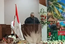RD Ponsianus Ongirwalu Pimpin Doa Syukur HUT ke-27 Tanimbar di Dua Lokasi