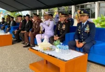 Kapolres Kepulauan Tanimbar Hadiri Upacara HUT TNI ke-81