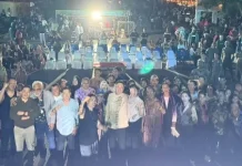 Kapolres Kepulauan Tanimbar Hadiri Pesta Rakyat di Saumlaki