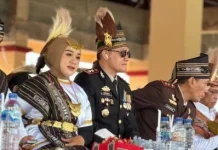 Kapolres Tanimbar Hadiri Upacara Peringatan HUT Kabupaten ke-27