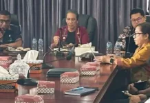 Wabup Tanimbar Pimpin Rapat Pleno TPAKD Semester I 2026