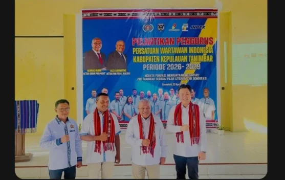 Titip 4 Harapan ke PWI Tanimbar