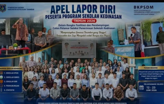 Apel Lapor Diri Peserta Sekolah Kedinasan