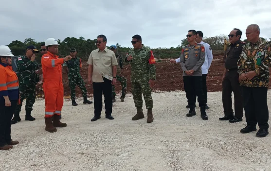 Jelang Groundbreaking Blok Masela, Gubernur Maluku dan Pangdam XV Tinjau Kesiapan