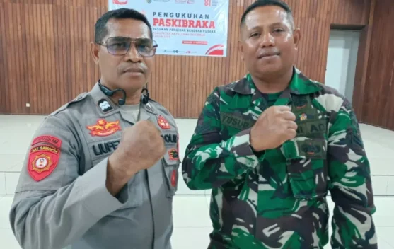 41 Anggota Paskibraka Kepulauan Tanimbar Dikukuhkan, Siap Kibarkan Merah Putih
