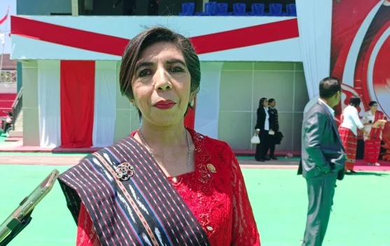 Dari Lapangan Mandriak Srikandi Tanimbar Apolonia Laratmase Suarakan Kemerdeka