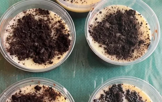 Puding Roti Oreo Rumahan, Kreasi Ibu Rumah Tangga Saumlaki