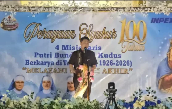 Bupati Tanimbar dan Uskup Amboina Hadiri Puncak Syukuran Yubileum 100 Tahun PBHK