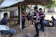 Polsek Fordata Gelar Patroli Dialogis Siang Hari