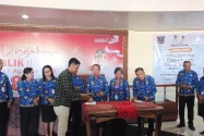 Pemkab Tanimbar Gandeng Bank Maluku Malut dan BNI untuk Layanan Pajak Digital.