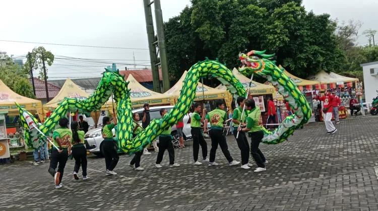 Pesona Barongsai Naga Hijau, Simbol Harapan Baru