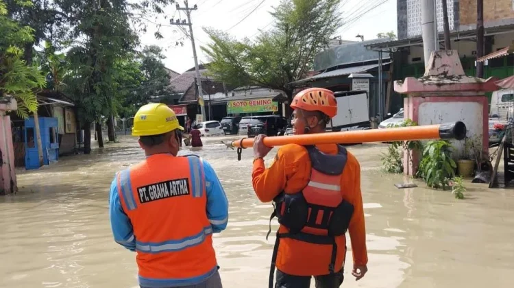Banjir Gubug akibat Tanggul Jebol, PLN Sigap Amankan Kelistrikan