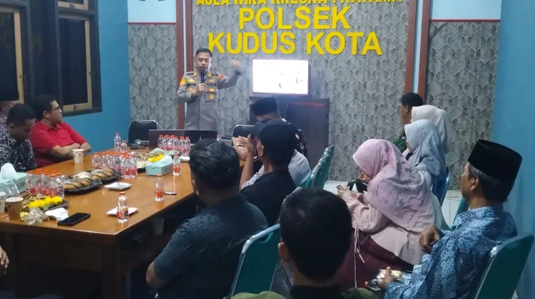 Ngopi Kamtibmas, Polres Kudus Antisipasi Kerawanan saat Ramadan