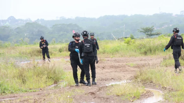 Operasi Pekat di Batang, Puluhan Kilogram Bubuk Petasan Dimusnahkan