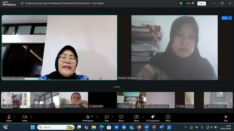 Kemenkum Jateng: Posbankum Digital Perkuat Akses Keadilan Desa
