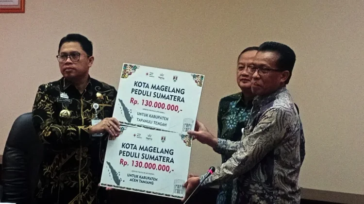 Pemkot Magelang Salurkan Bantuan Kemanusiaan Bencana Banjir Sumatera