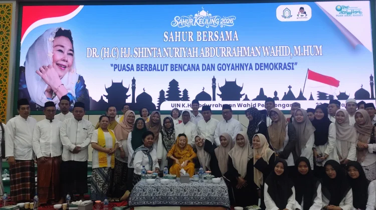 Sahur Bersama Shinta Nuriyah Wahid, Teguhkan Demokrasi di Tengah Bencana