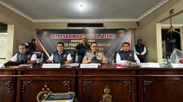 Polda Jateng Bongkar Aktivitas Tambang Ilegal di Dua Kabupaten