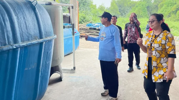 Limbah PT Indo Seafood Diduga Cemari Lingkungan, Bupati Rembang Tinjau IPAL