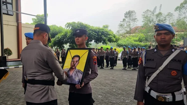 Langgar Disiplin Berat, Anggota Polres Temanggung Dipecat
