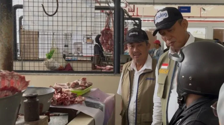 Sidak di Pasar Johar, Dirut Perum Bulog Temukan Harga Daging Turun