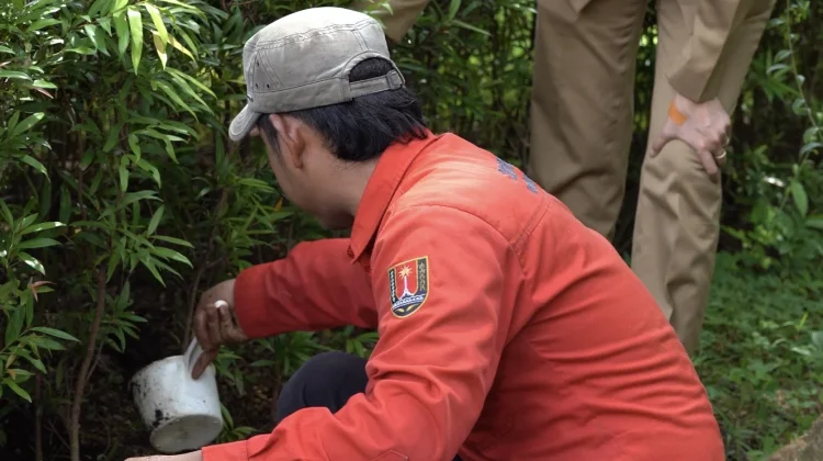 Dukung Semarang Bersih, Disperkim Galakkan Pengelolaan Sampah di Taman Kota Aktif