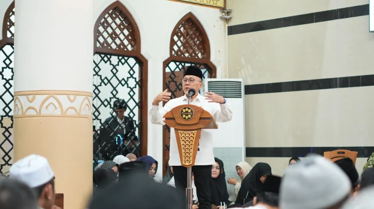 Bukber di Tazakka, Menko Zulhas Tegaskan Capaian Swasembada Pangan