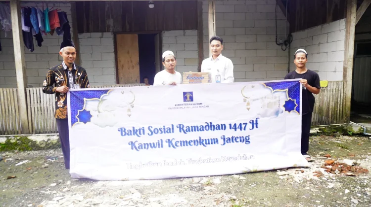 Ramadan Penuh Berkah, Kemenkum Jateng Berbagi dengan Anak Panti