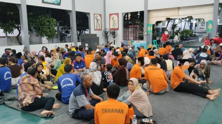Ramadan, Lapas Batang Gelar Bukber Bagi Warga Binaan dan Keluarga