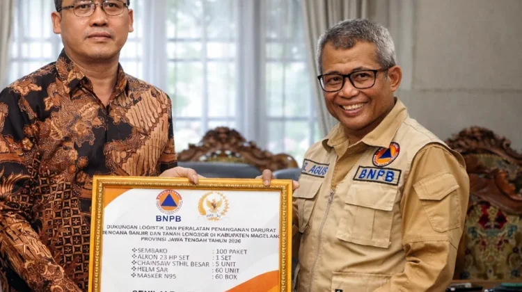 BNPB Salurkan Bantuan Logistik Penanganan Darurat Bencana Banjir Lahar Hujan