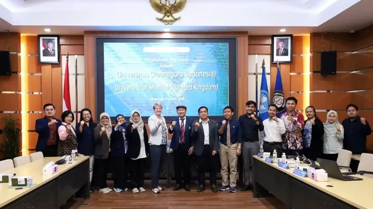 Undip Terima Kunjungan University of Sheffield Bahas Kolaborasi Akademik