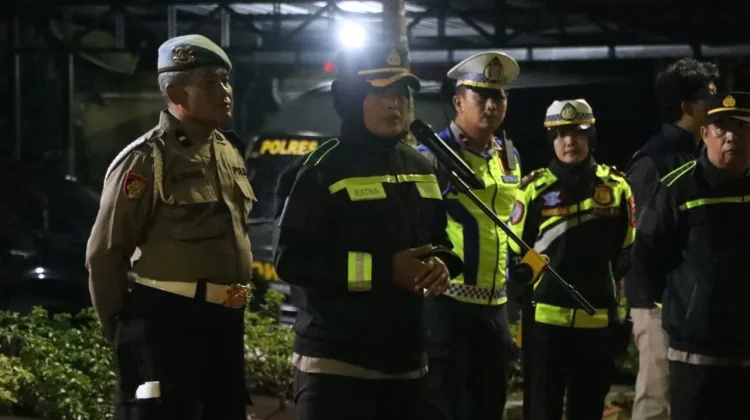 Jaga Kemanan dan Ketertiban, Polres Semarang Gelar Patroli Malam