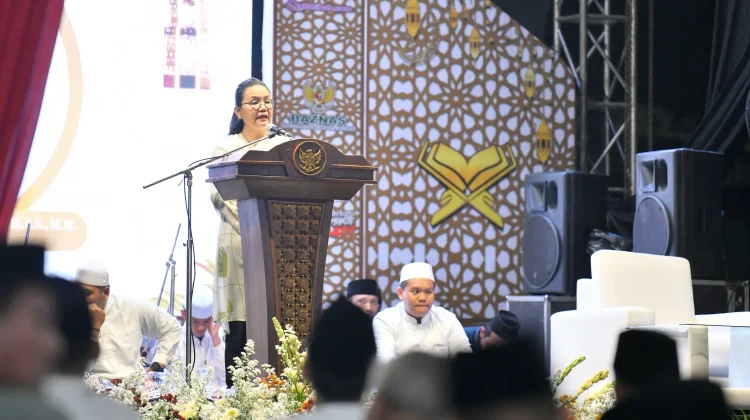 Bersama Masyarakat, Agustina Hadiri Peringatan Nuzulul Qur'an