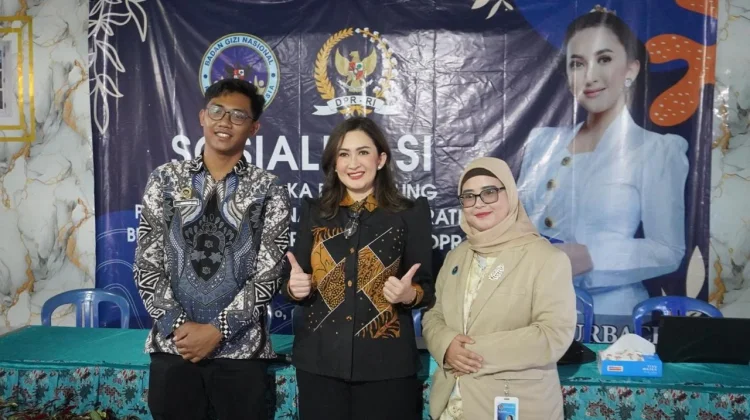 Sosialisasikan MBG di Purworejo, Nafa Urbach: Anak-Anak Suka Makanan Bervariasi